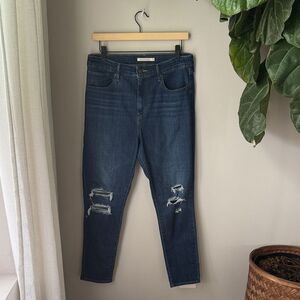 Levi’s 721 High Rise Ankle Skinny Jeans